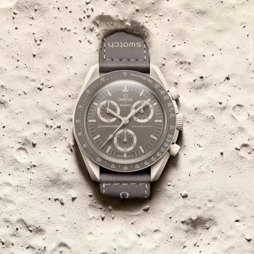 🆓⌚Swatch x Omega MISSION ON EARTH- DESERT